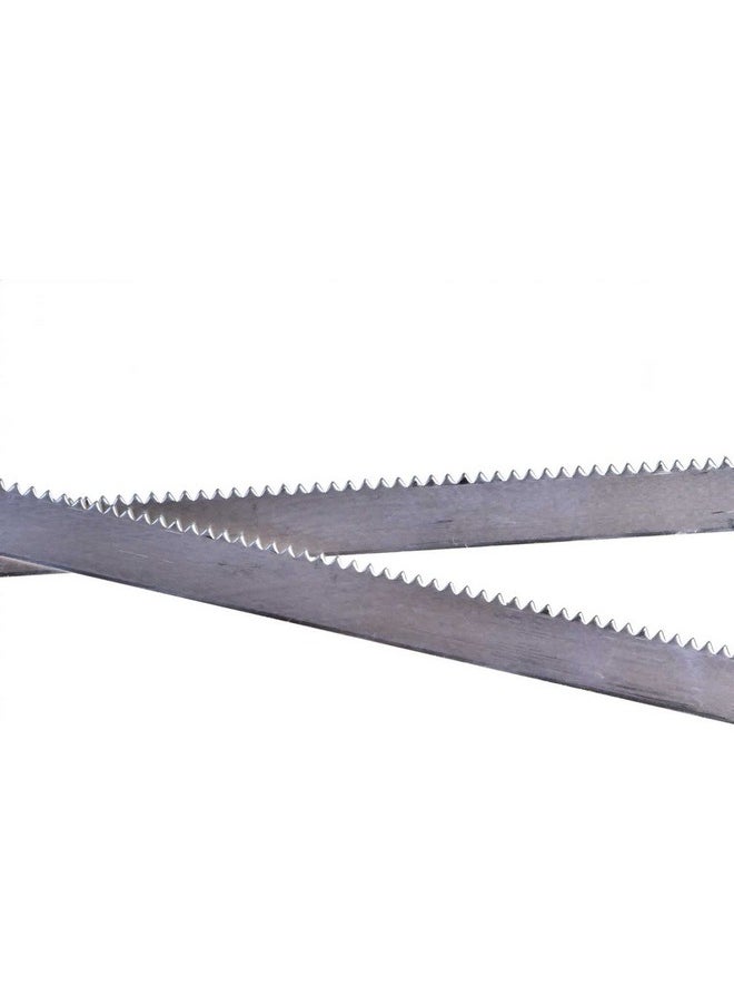 uGems - Sterling Silver Serrated Bezel Strip .013 X .187" (3 16 Inch) X 12 Inches For Cabochon Setting - Image 1