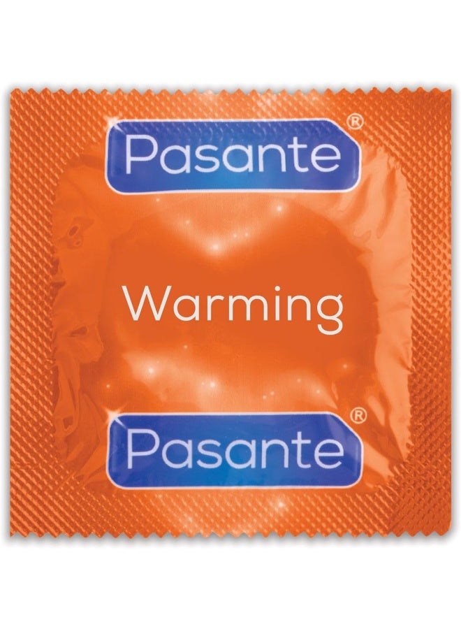 Pasante Climax Sensation Condoms | Intense Pleasure Warm & Cool | Natural Latex Rubber, Non-Spermicidal Lubrication, 12pcs - Image 2