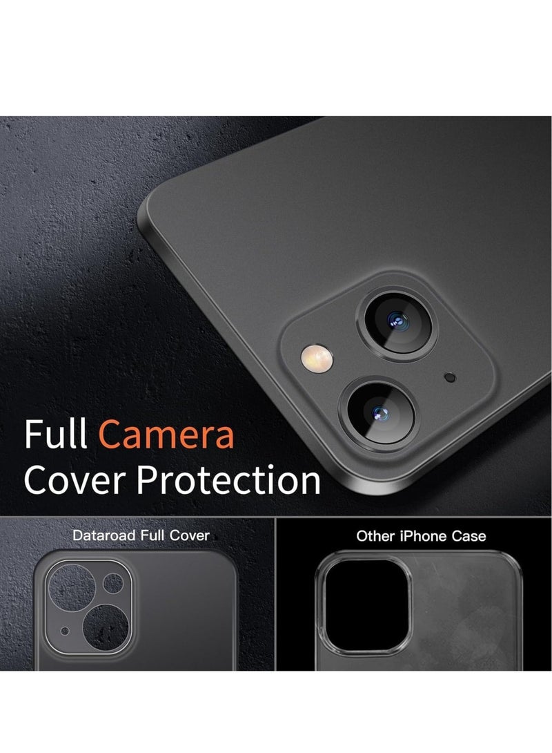 Case Compatible with iPhone 15 Slim Case,0.2mm Fit [Paper-Thin] Lightweight Case Matte Finish PP Back Skin Cover Protection [Anti-Fingerprints&Yellowing] (Black) - Image 3