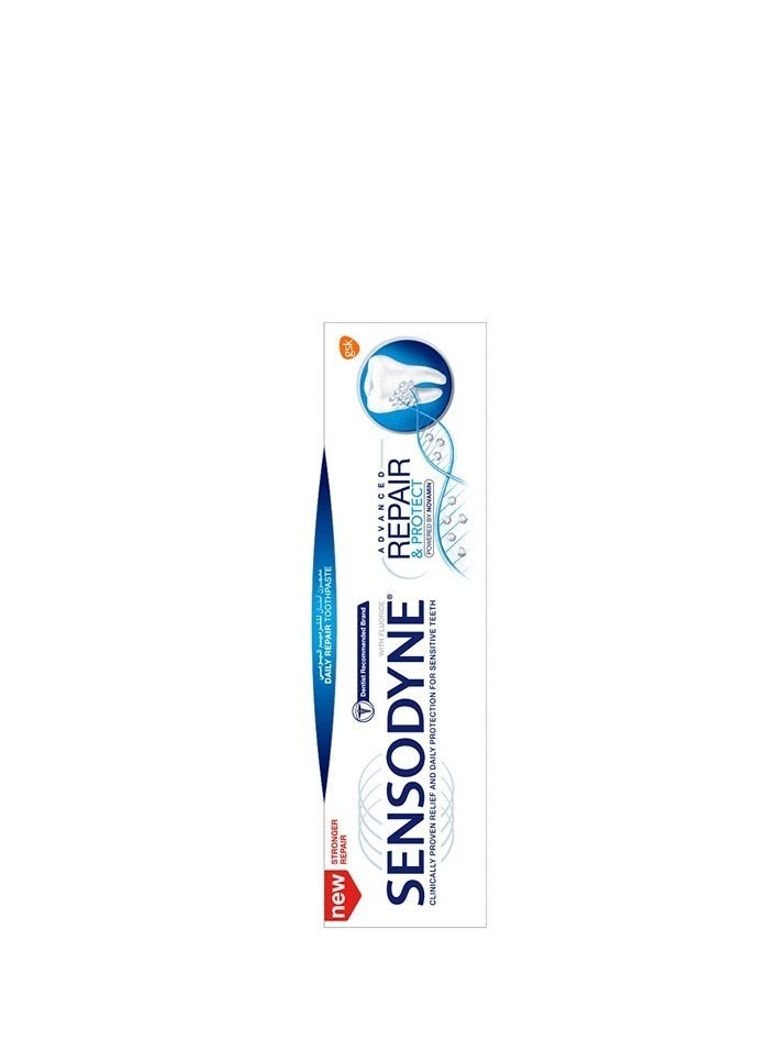 Sensodyne Advanced Repair and Protect Toothpaste with Calcium Formula 75ml
