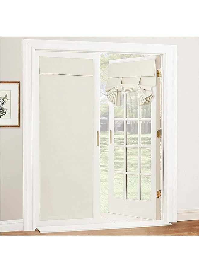 إيروريكس ستائر تعتيم للأبواب الفرنسية ستائر أبواب عمودية شديدة التحمل ستائر أبواب محمية بالخصوصية بالكامل ستائر أبواب تغطي أبواب الفناء والأبواب الفرنسية والنوافذ السقفية - Image 1