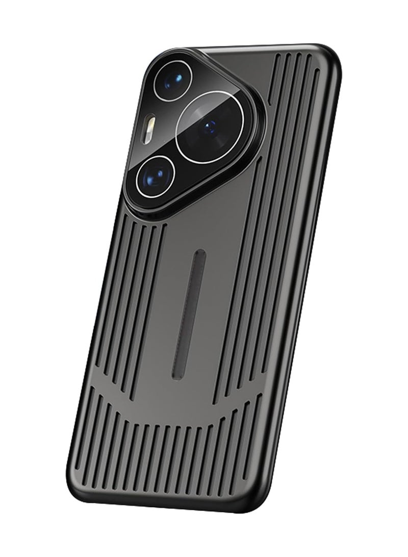 general Huawei Pura 70 Cooling Case, Durable PC Hollow Back Cover Design Cooling Lens Protective Case Scratch Resistant - Image 1