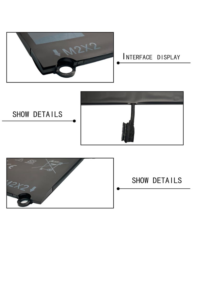 Replacement Laptop Battery DXGH8 G8VCF H754V 0H754V for Dell XPS 13 9370 9380 Inspiron 7390 7391 2-in-1 5390 5391 7490 Latitude 3301 E3301 Vostro 5 3 90 5.391 7.6V 52Wh - Image 4