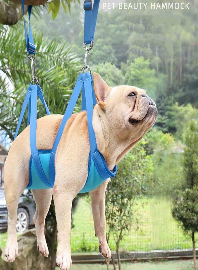 EBIEFLY Dog Sling for Nail Trimming Hanger Hanging Harness Grooming Harness for Dogs at Home Dogs Hammock Nails Trim Sling Adjustable Can Bear 25kg (Large) - Image 3