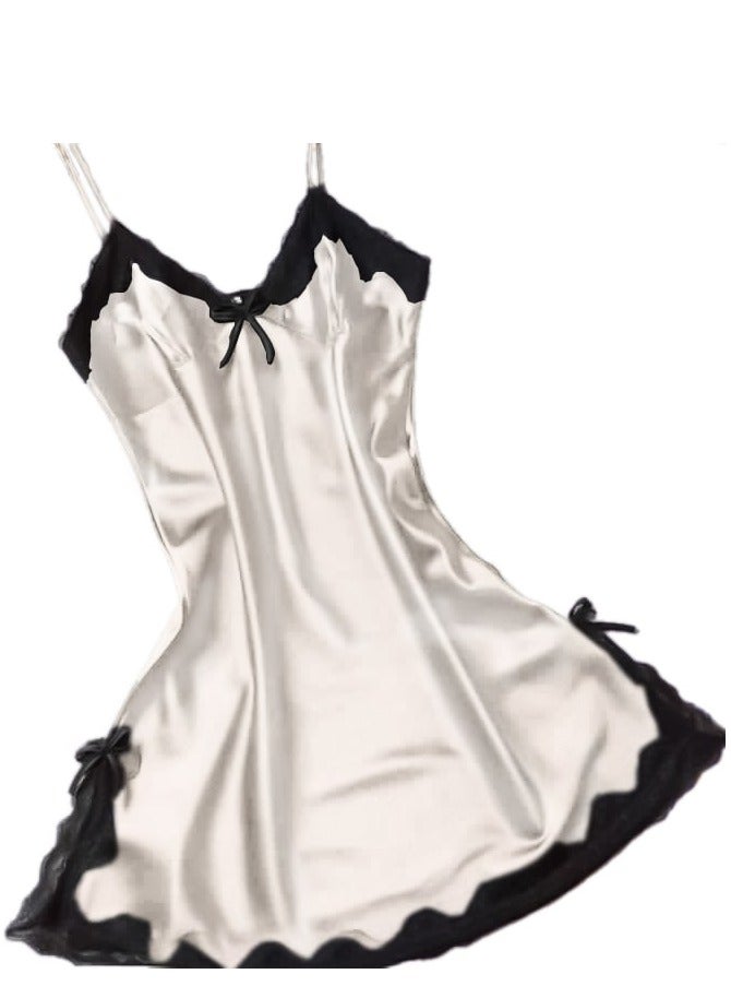 Satin nightgown