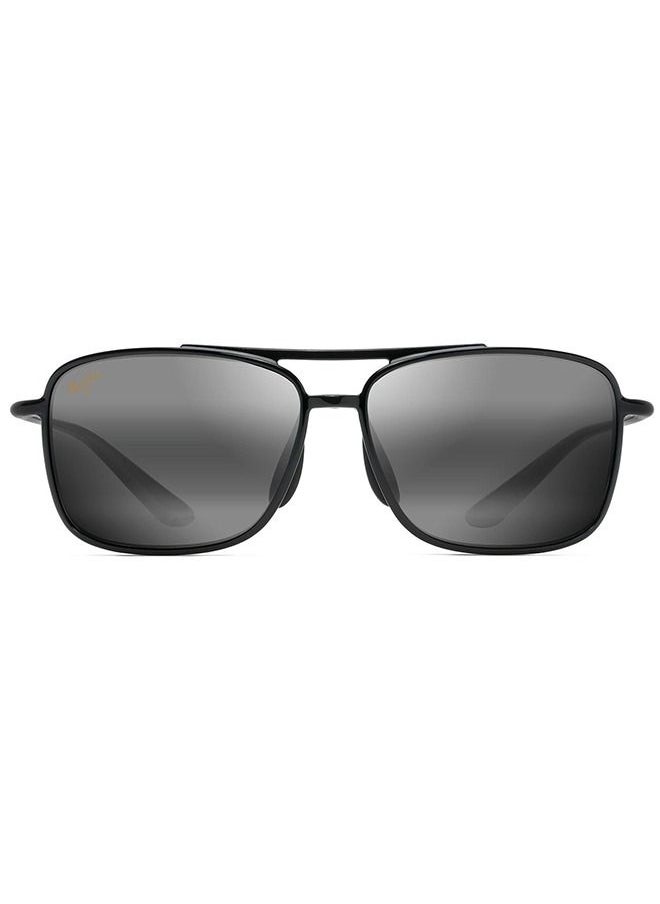 MAUI JIM Unisex Kaupo Gap  Sunglasses - MJ437-02 MB-BG 61 - Lens Size: 61 Mm  - Image 1