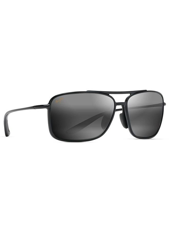 MAUI JIM Unisex Kaupo Gap  Sunglasses - MJ437-02 MB-BG 61 - Lens Size: 61 Mm  - Image 2