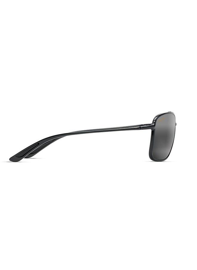 MAUI JIM Unisex Kaupo Gap  Sunglasses - MJ437-02 MB-BG 61 - Lens Size: 61 Mm  - Image 3