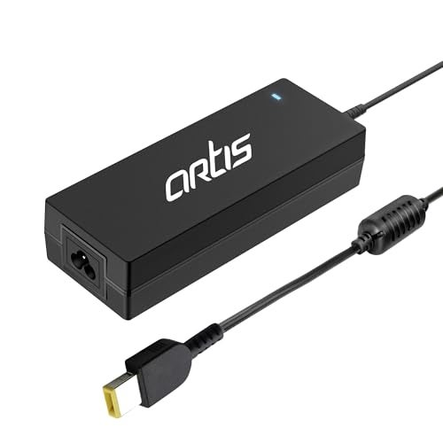 Artis AR0905 90 Watt Laptop Charger/Adapter with Power Cord Compatible with Lenovo Laptops (20 V/4.5A, Pin: USB) - Image 1