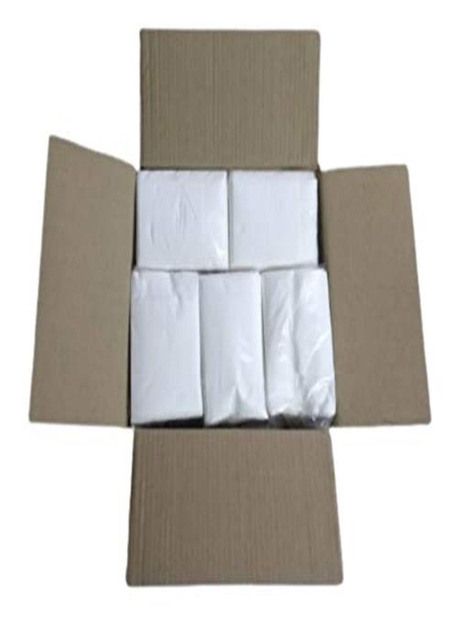 MDN L Fold 1 Ply Interfold Paper Napkin Dispenser Refill White - 100 Sheets x 10 Packs (1000 Napkins) | Tabletop & Countertop Napkin Tissue Refill for Food Service, Restaurants, Cafes & Offices - Image 2