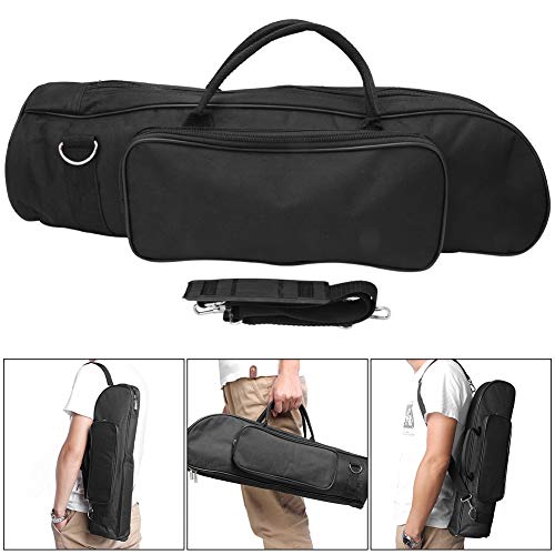 Leftwei Trumpet Gig Bag, Waterproof Trumpet Case - Black, Lightweight Cello Bags For Students - Image 4