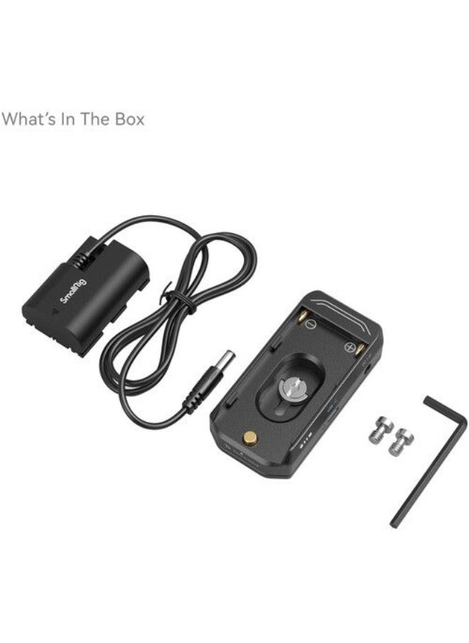 SMALLRIG SmallRig NP-F Battery Adapter Mount Plate Kit For Canon EOS R5 / R5C And BMPCC 4K / 6K (Advanced Edition) 4340  - Image 1
