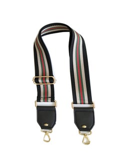 SYOSI Purse Straps, Wide Shoulder Strap Adjustable Replacement Crossbody Handbag Straps Wide Purse Strap Replacement Crossbody Strap Stripe Handbag Strap Guitar Style Shoulder Belt (Striped)  - Image 1