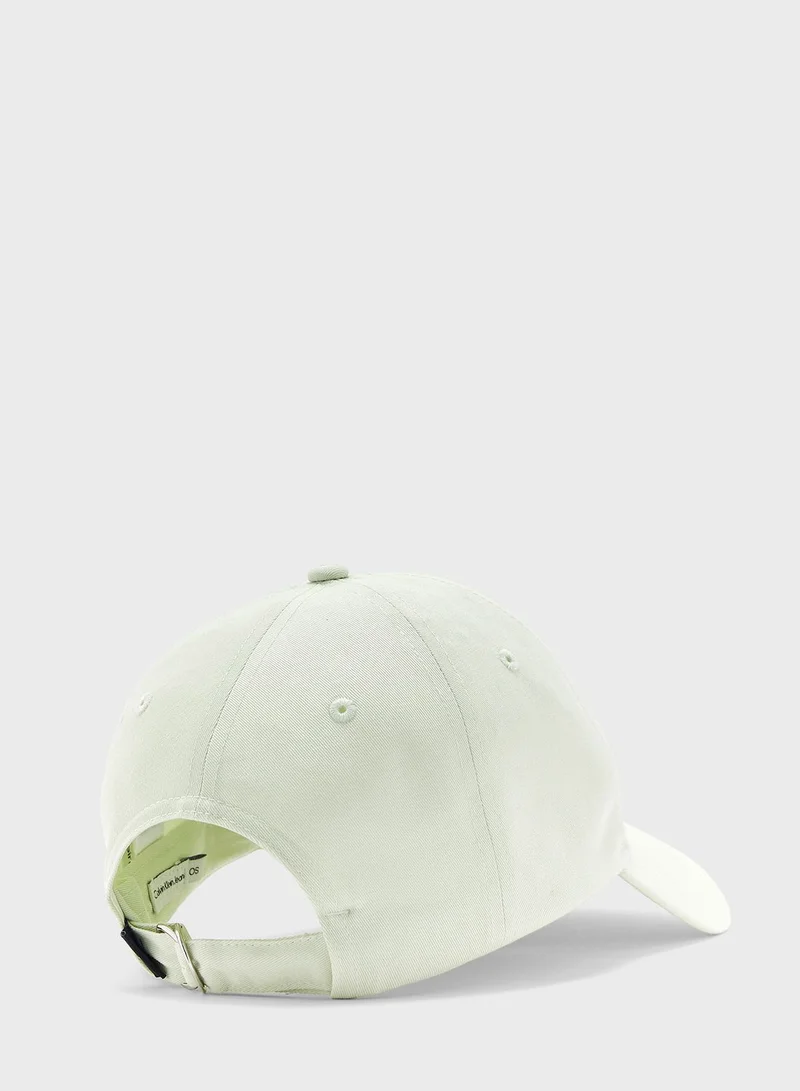 CALVIN KLEIN Logo Detailed Curved Peak Cap