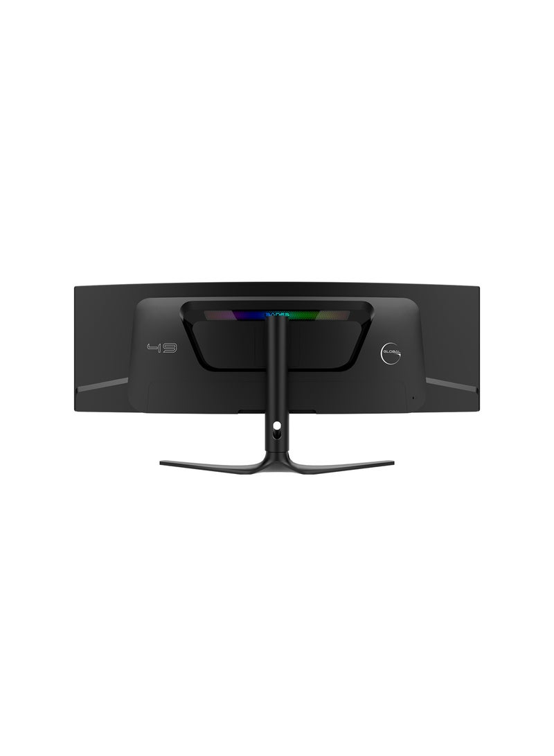 ساديس شاشة ألعاب ساديس SP-Whale مقاس 49 بوصة بتقنية OLED فائقة الاتساع | دقة QHD مزدوجة 5120x1440، معدل تحديث 48-240 هرتز، زمن استجابة 0.03 مللي ثانية | HDR True Black 400 | أسود - Image 4
