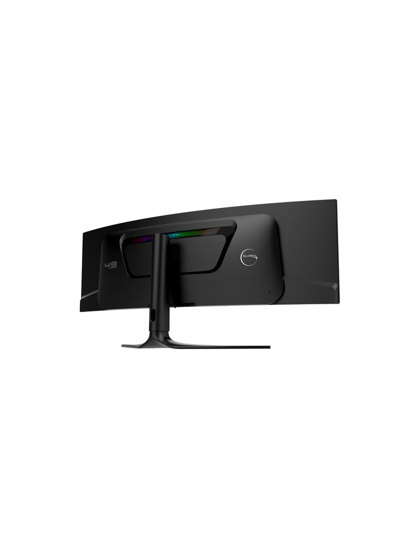 ساديس شاشة ألعاب ساديس SP-Whale مقاس 49 بوصة بتقنية OLED فائقة الاتساع | دقة QHD مزدوجة 5120x1440، معدل تحديث 48-240 هرتز، زمن استجابة 0.03 مللي ثانية | HDR True Black 400 | أسود - Image 5