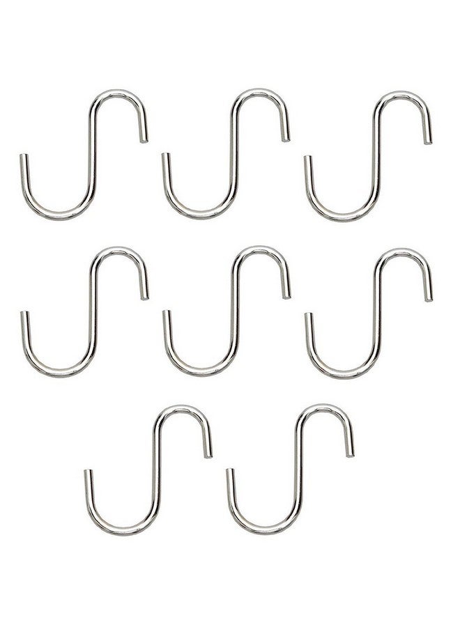Pure Source India Stainless Steel S Hook, 2 Pieces, Silver - Image 2