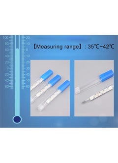 Gonice thermometer Medical Mercury Glass Thermometer Large Screen Clinical Medical Temperature Measurement Device Kids Adults Thermometer Crude (2)  - Image 5
