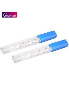 Gonice thermometer Medical Mercury Glass Thermometer Large Screen Clinical Medical Temperature Measurement Device Kids Adults Thermometer Crude (2)  - Image 1