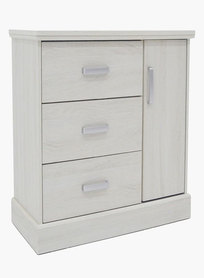 Home Box Blair 3-Drawer 1-Door Dresser Without Mirror 87 x 73.7 x 40 cm - Image 2