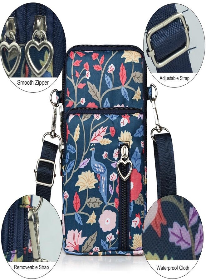 JANKS Universal Small Crossbody Bag for Women, Nylon Mini Phone Wallet Shoulder Bag Arm Bag Side Cell Phone Purse Over the Shoulder Purse Travel Pouch for Women - Image 3