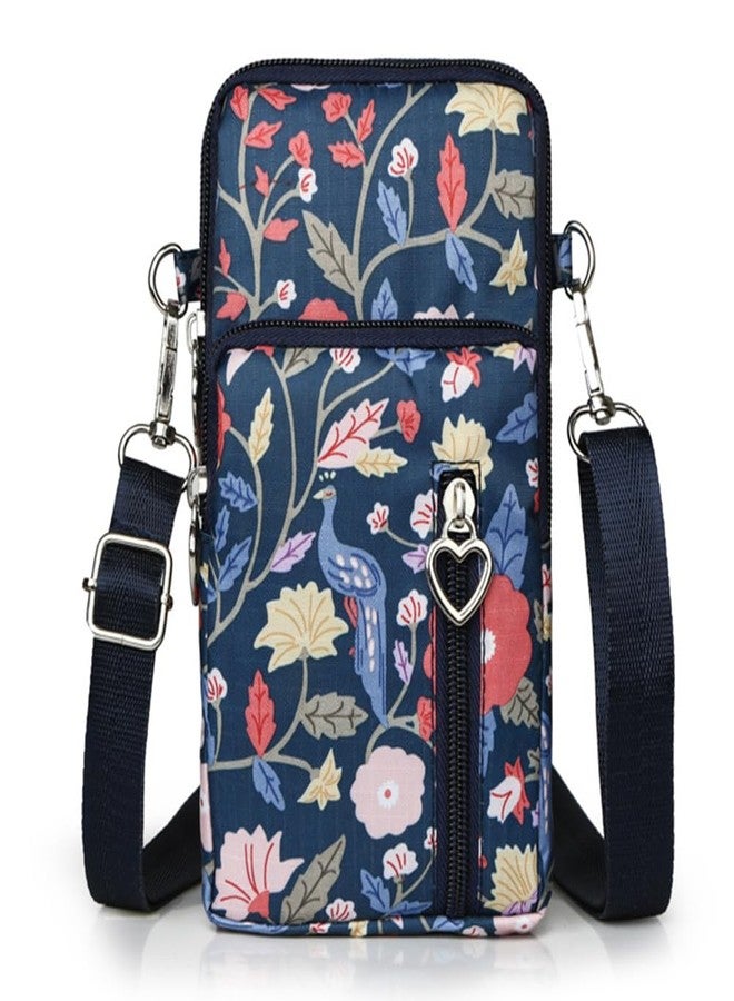 JANKS Universal Small Crossbody Bag for Women, Nylon Mini Phone Wallet Shoulder Bag Arm Bag Side Cell Phone Purse Over the Shoulder Purse Travel Pouch for Women - Image 1
