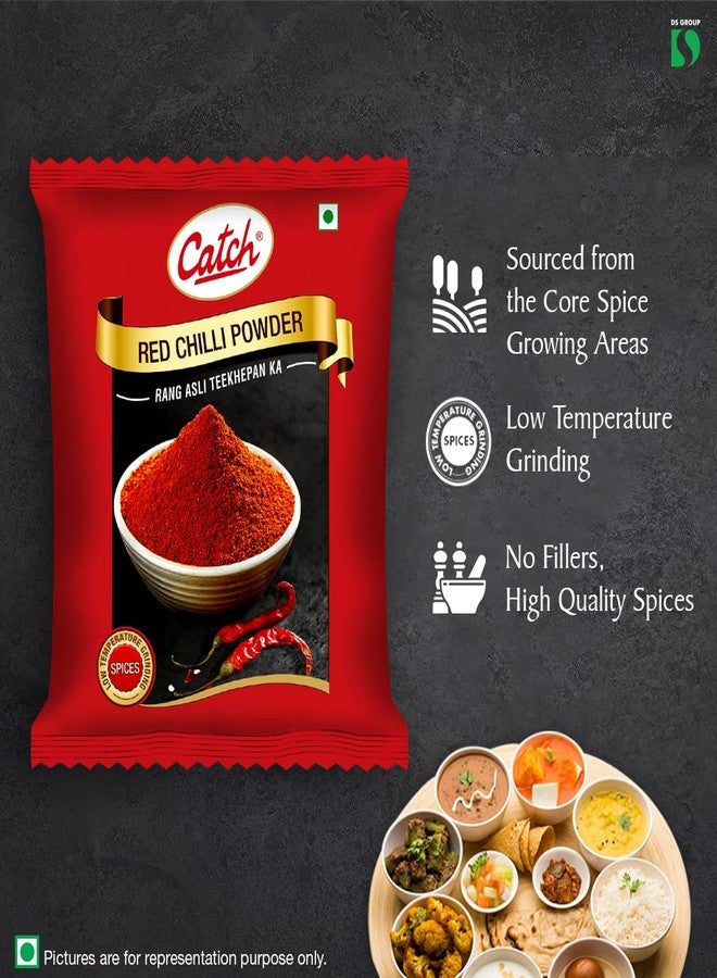 Catch Red Chilli Powder 200g (7.05 oz) | Hot & Spicy Ground Red Pepper | Authentic Indian Lal Mirch for Spicy Curries & Seasoning | High Pungency | Non-GMO - Image 4