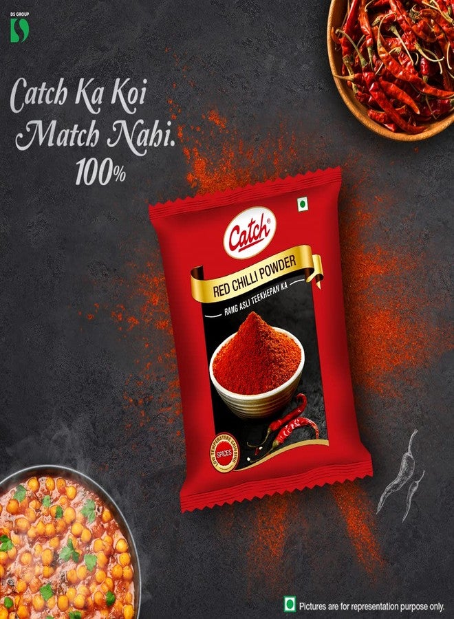 Catch Red Chilli Powder 200g (7.05 oz) | Hot & Spicy Ground Red Pepper | Authentic Indian Lal Mirch for Spicy Curries & Seasoning | High Pungency | Non-GMO - Image 3
