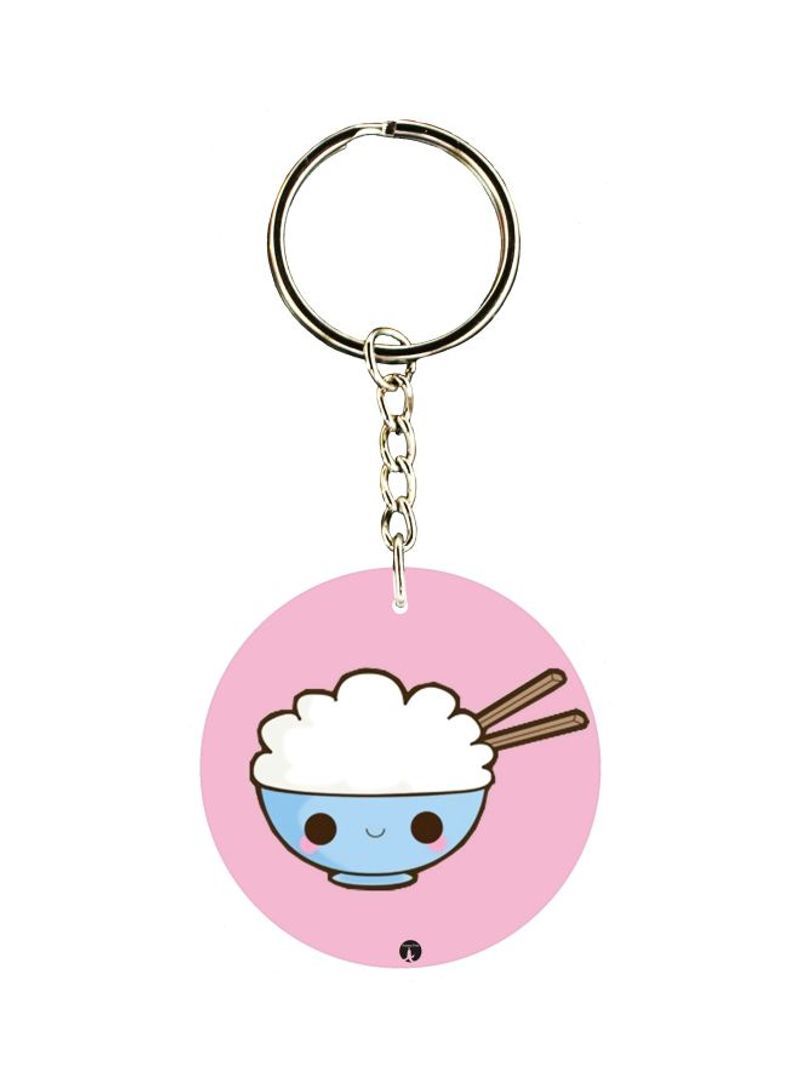RKN Rice Bowl Designed Keychain