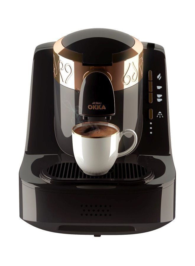 أرزوم ماكينة أوتوماتيكية لتحضير القهوة التركية 200 ml 710 W OK001 أسود/نحاسي - Image 1