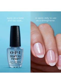 OPI علاج 3 في 1 من البداية إلى النهاية، شفاف، 15 مل  - Image 4