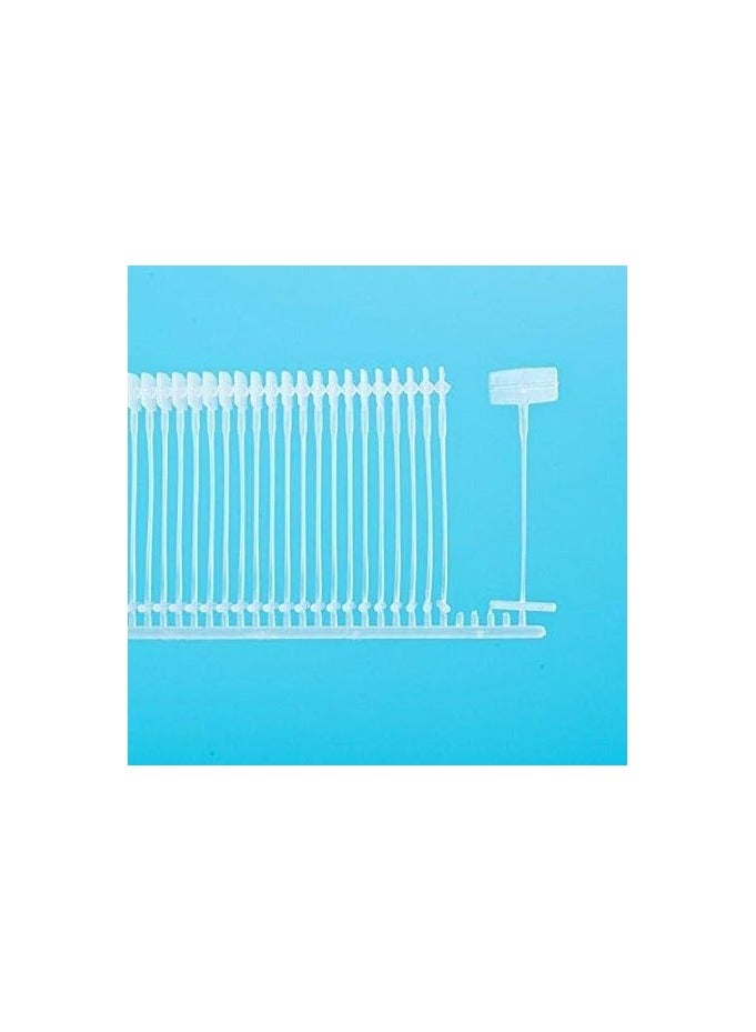 2 Inch Clear Standard Card Pins 5000 Staples Regular Labeling Gun Clips Suitable for Standard Card Guns, to Pin Cloth Cards - Image 3