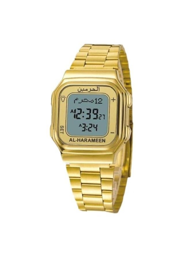 AL-HARAMEEN Water Resistant Digital Quartz Calendar Fashion Watch | Unisex Wrist Watch  - Image 1