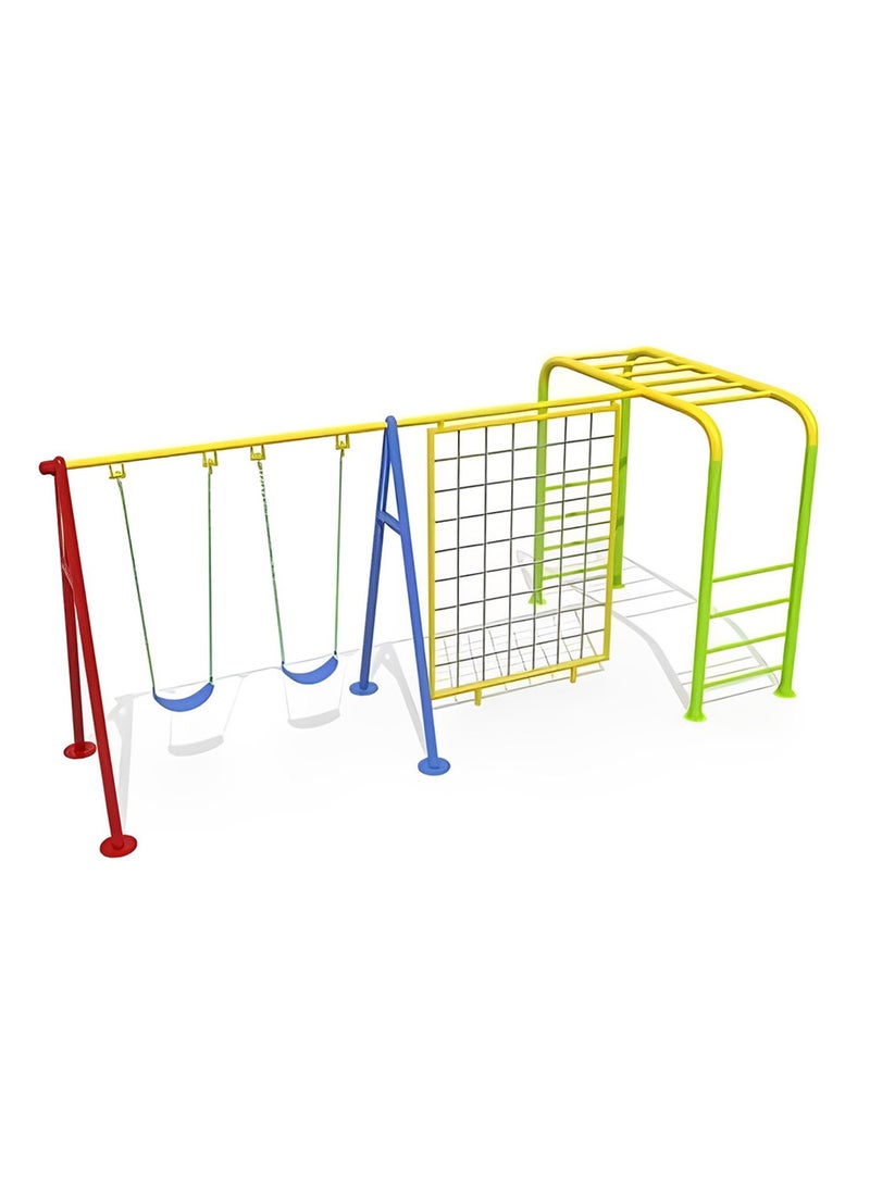 Myts Swing & Monkey Bars Combo Assorted Monkey Climbing Hanging Bars & Swing - Image 2