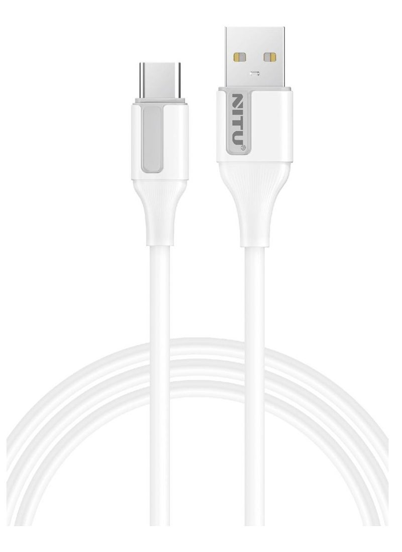 1m USB to Type C Data Charging and Transfer Cable White - pzsku/Z60033187A1FD053E8BC7Z/45/_/1734965357/a31c7a80-3d1e-468f-ae0a-0025777de719