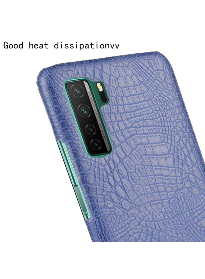 Zaboon Case For Huawei P40 LITE 5G/Nova 7 SE Shockproof Crocodile Texture PC + PU Case - Image 5