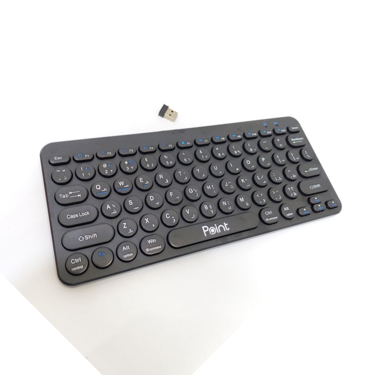 بوينت Point Wireless Bluetooth Keyboard pt-380 Point