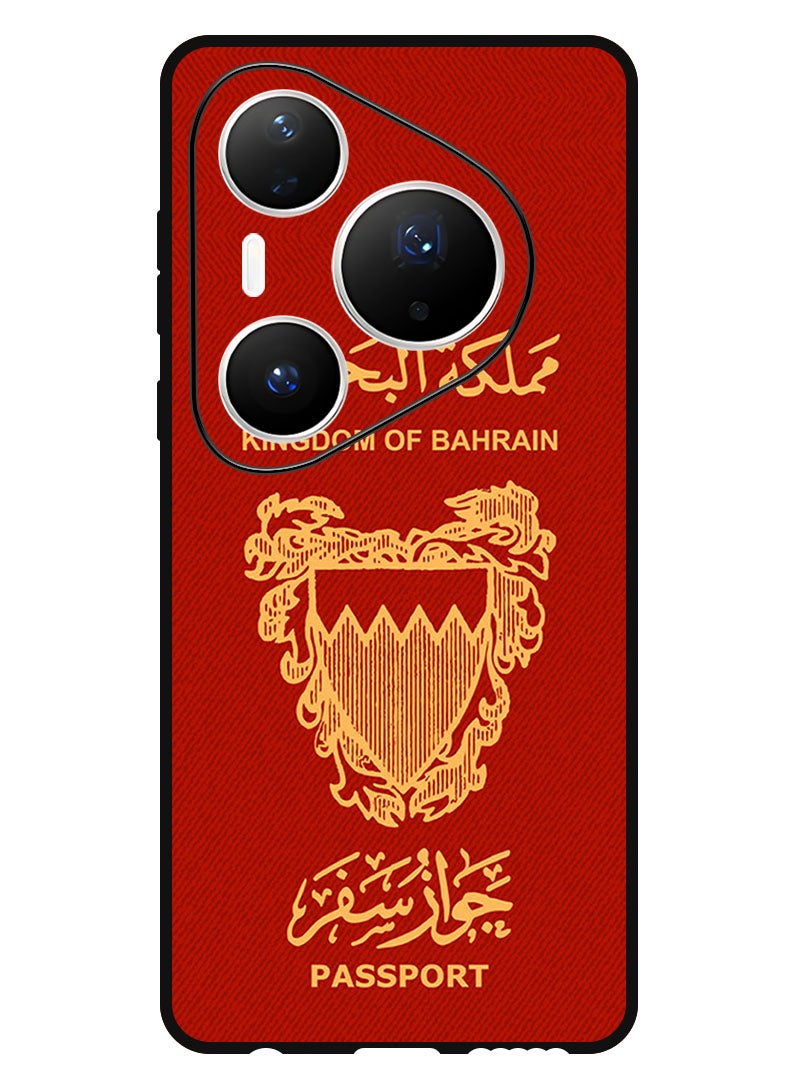 Theodor Case Compatible with Huawei Pura 80 Pro 6.8 Inch Protection Shockproof Bumper Cover Bahrain Passport - Image 1