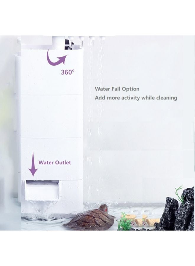 SOBO Turtle Low Water Level Three in One Filter Pump - Image 3