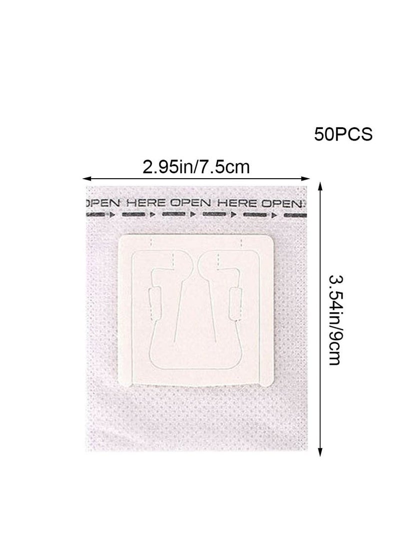 SYOSI 100 Pcs Portable Coffee Filter Paper Bags Disposable Drip Coffee Filter Bags with Hanging Ear Leaf Tea Strainers for Home Camping Office Cafe Travel  - Image 2