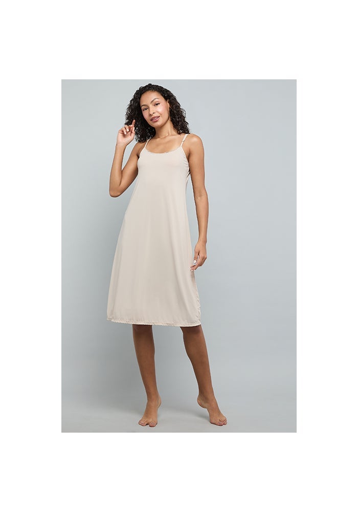 R&B Solid Night Slip Dress - Image 1
