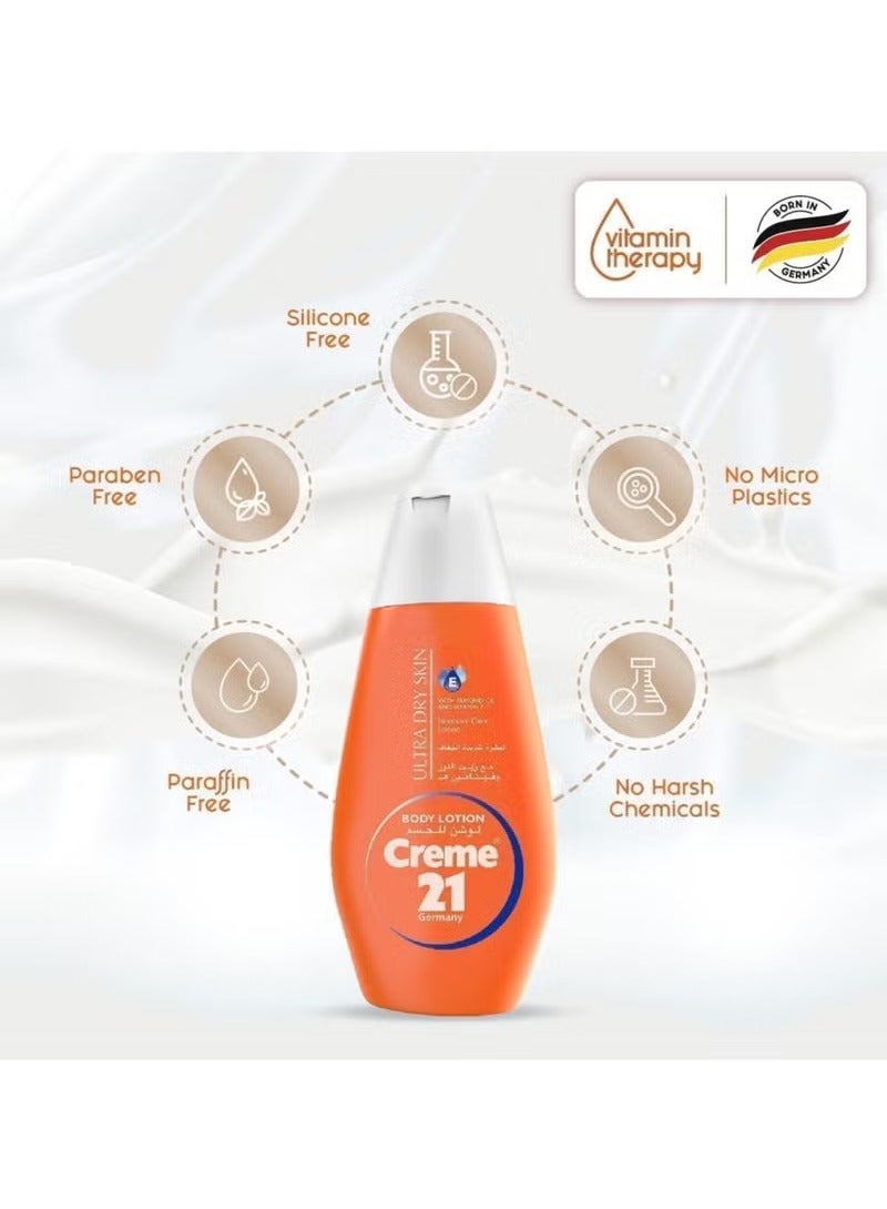 Creme 21 Ultra Dry Skin Body Lotion Cream 600ml - Image 2
