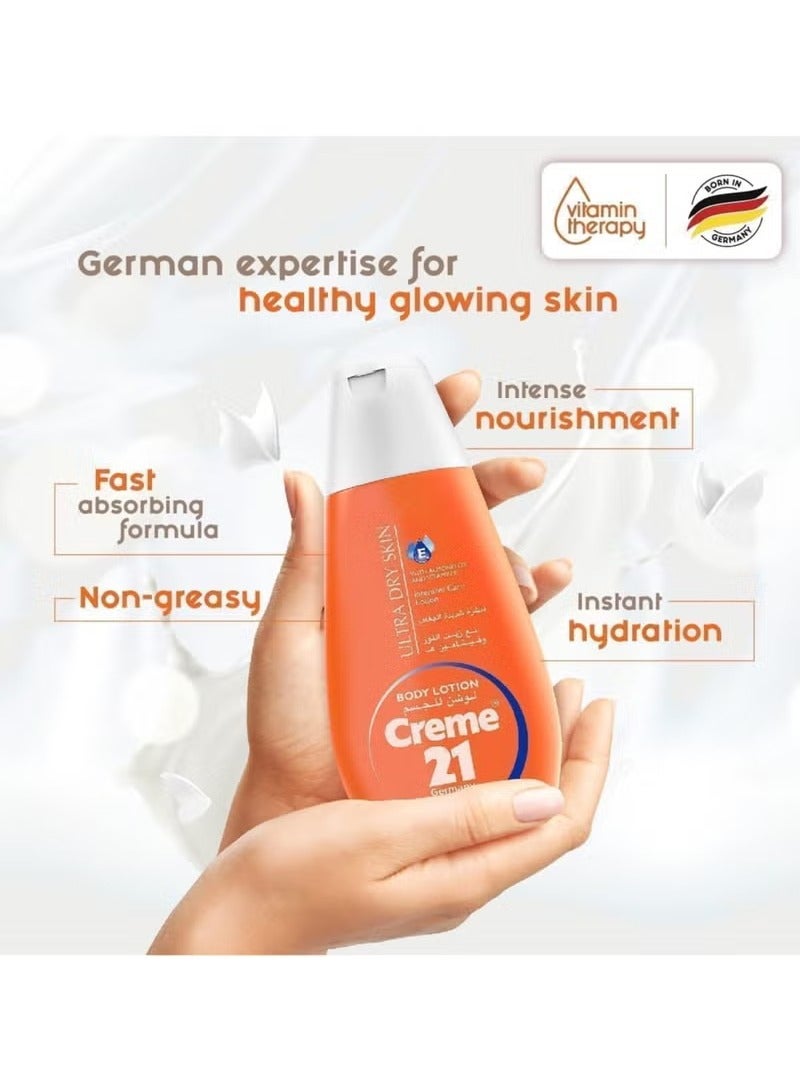 Creme 21 Ultra Dry Skin Body Lotion Cream 600ml - Image 4