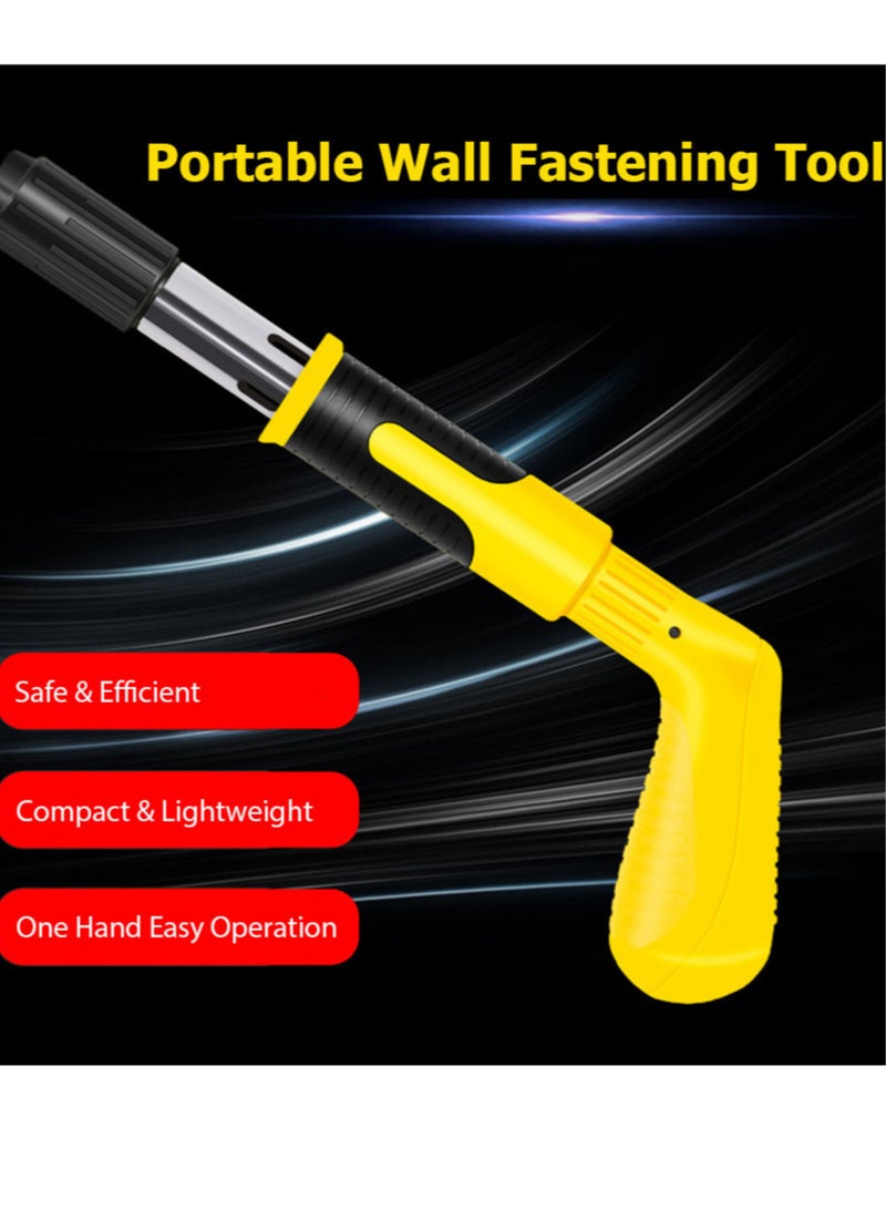 Nail Wall Fastening Tool Kit Portable Manual Nailing Gun Low Noise Steel Nail Shooting Machine for Cement Wall Home Decoration - Image 5