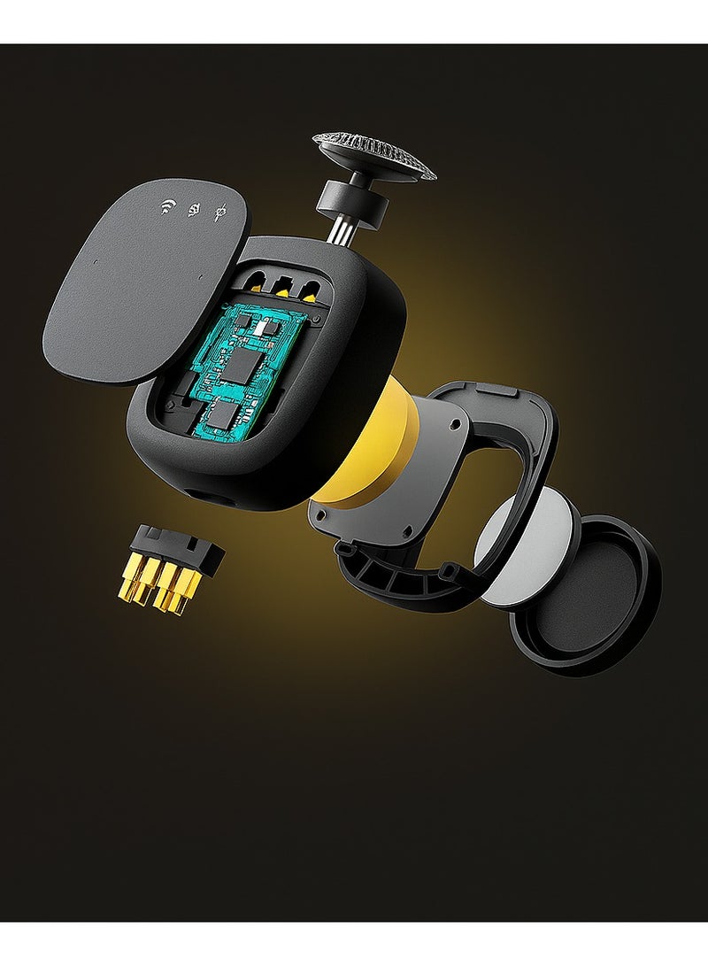 SX27 Magnetic Lavalier Microphone Wireless Interview Live Broadcast Noise Reduction Audio Video Recording Clip Mic for Video Recording, Vlogging YouTube Interview TikTok for android iPhone iPad Type C - Image 3