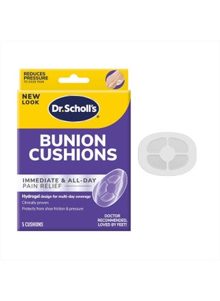 BUNION CUSHION with Hydrogel Technology, 5ct // Cushioning Protection against Shoe Pressure and Friction that Fits Easily In Any Shoe for Immediate and All-Day Pain Relief - pzsku/Z60040A83CDAEC5DE5CE8Z/45/_/1716122717/c23e5ab8-631c-486b-9ca4-271c782cf6b2