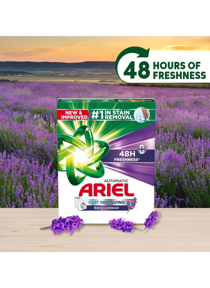 Ariel - Fast Dissolving Laundry Detergent Powder With Lavender 9kg - Image 1