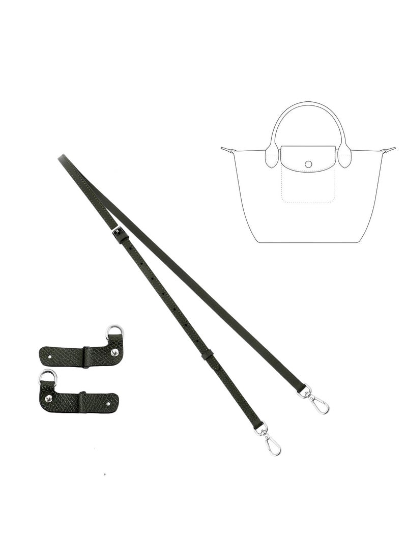 Skycare - Skycare Genuine Leather Purse Straps - Adjustable Shoulder Strap for Longchamp Mini Bags - Image 1