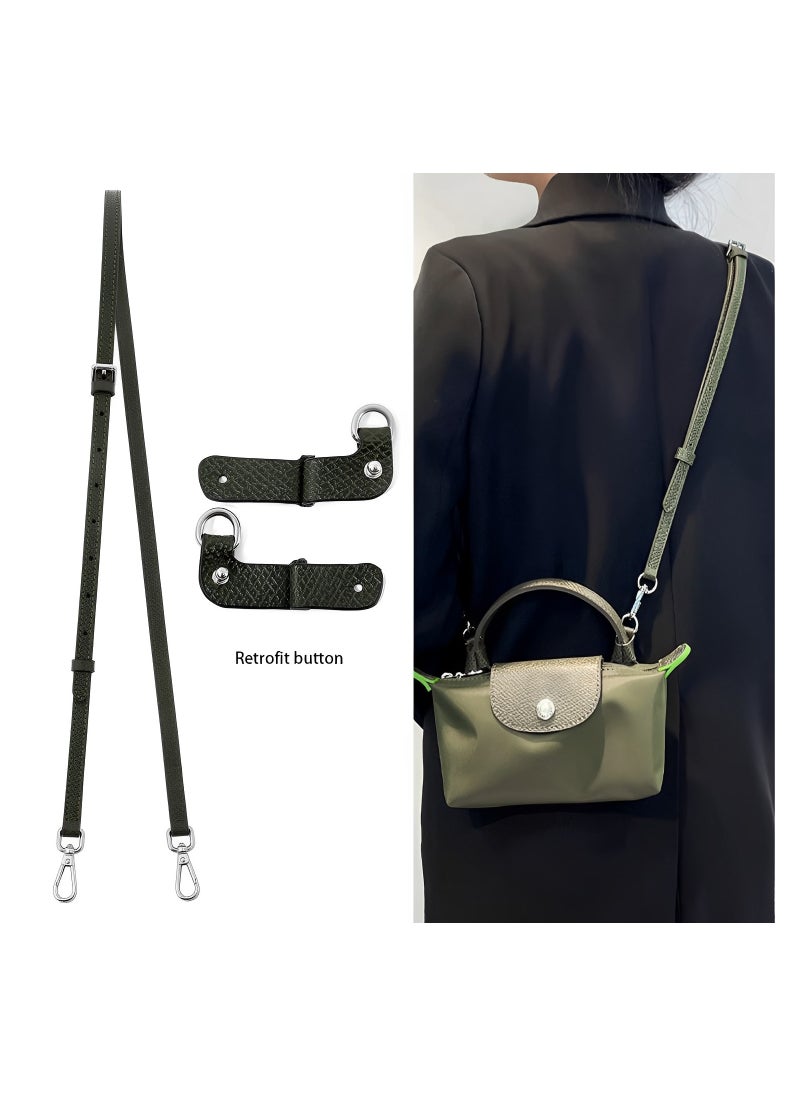 Skycare - Skycare Genuine Leather Purse Straps - Adjustable Shoulder Strap for Longchamp Mini Bags - Image 1