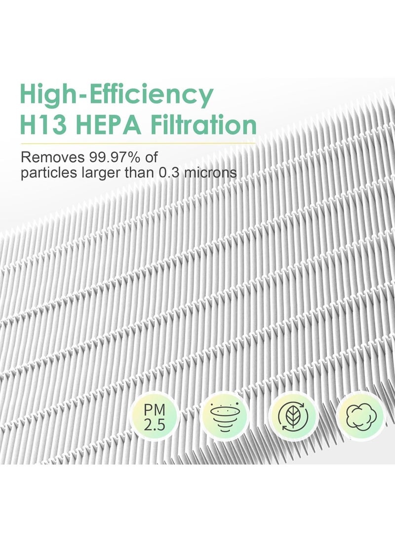 Eworld Replacement Filter for Dyson Air Purifier with Cleaning Brush, H13 Grade HEPA + Carbon Filter Compatible with HP04 TP04 DP04 PH04 HP09 TP09 HP07 TP07 HP06 TP06  - Image 5